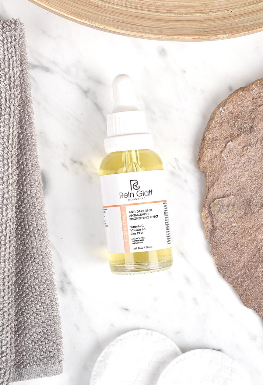 Rein Glatt Aydınlatıcı Canlandırıcı Leke Karşıtı Ve Besleyici C Vitamini Serumu Vegan B5 Zinc Pca