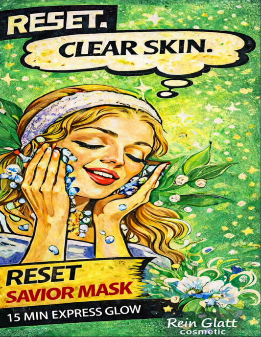 Rein Glatt Cosmetic Reset Savıor Mask Kil Maskesi