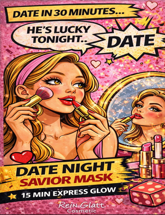 Rein Glatt Date Night Kil Maskesi – Pürüzsüz & Işıltılı Cilt Etkisi