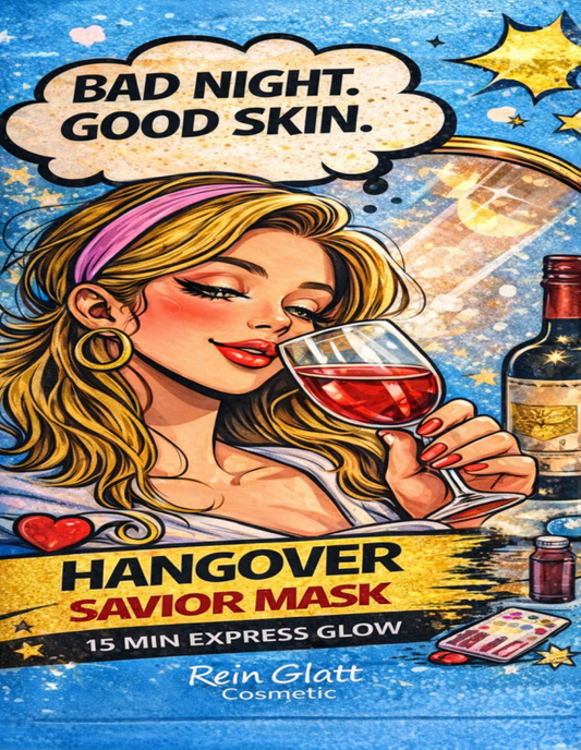 Rein Glatt Hangover Kil Maskesi – Yorgun & Solgun Ciltler İçin Bakım