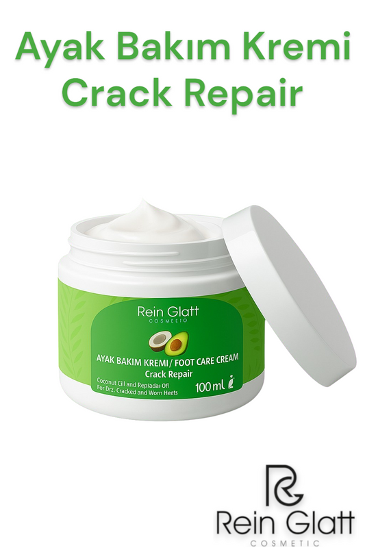 Avakado Yağı Ve Hindistan Yağı Özlü Çatlak Ve Kuru Ayaklar Için Onarıcı Mucize Ayak Kremi 100 ml