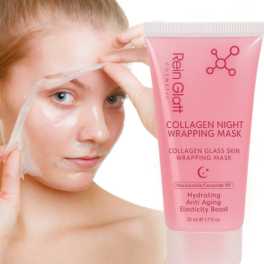 Pembe Greyfurt Özlü |Soyulabilir Kolajen Porselen Cilt Nemlendirici Gece Maskesi Collagen Night Mask