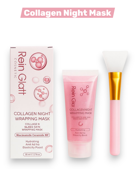 Pembe Greyfurt Özlü |Soyulabilir Kolajen Porselen Cilt Nemlendirici Gece Maskesi Collagen Night Mask