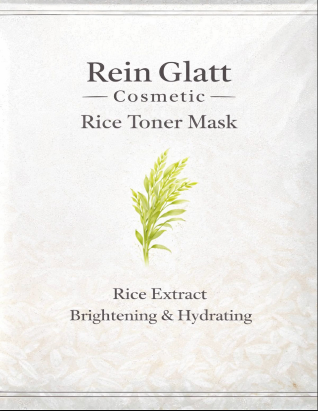 Rein Glatt Rice Toner Kil Maskesi – Parlak Görünüm & Pürüzsüz Cilt Etkisi